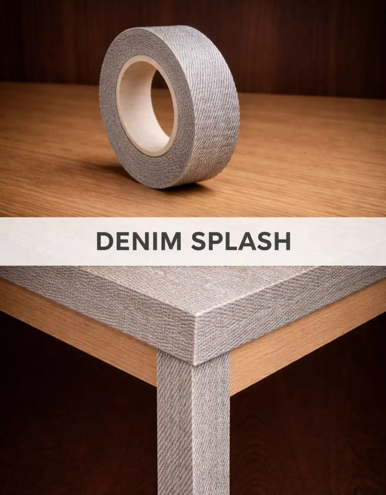 Denim Splash Edge Tape